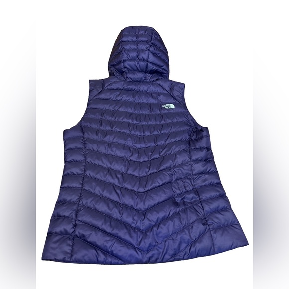 NWOT The North Face 700 Goose Down Vest Insulated Purple Puffer Medium - Picture 2 of 8